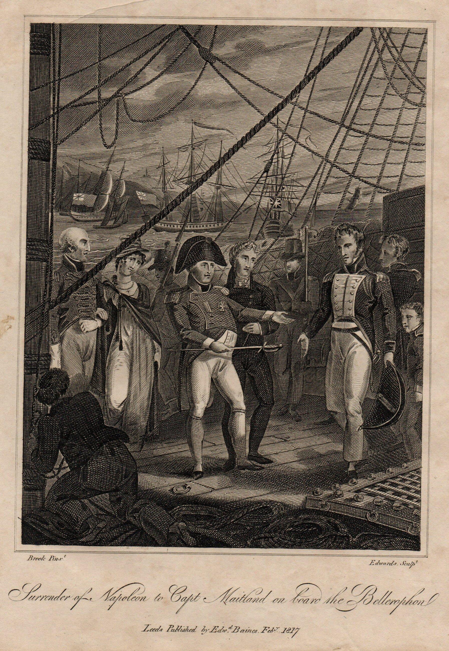 Napoleon surrenders on board HMS Bellerophon.jpg